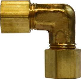 Brass Compression Elbow